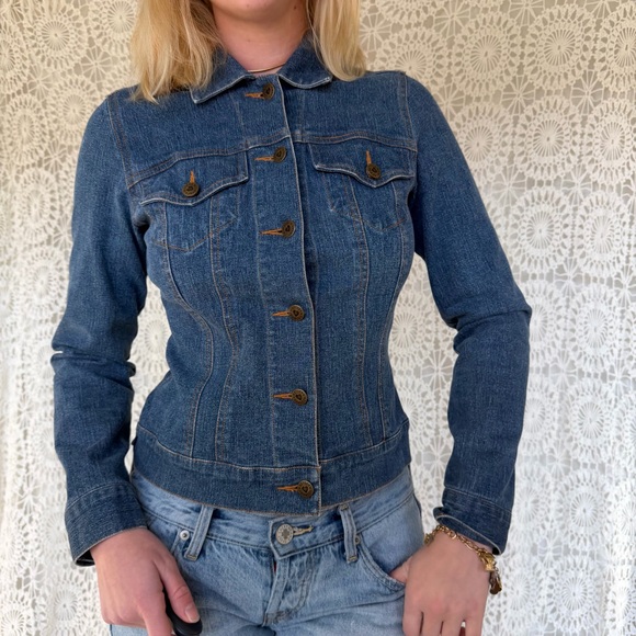 Betsey Johnson Classic Blue Denim Jacket